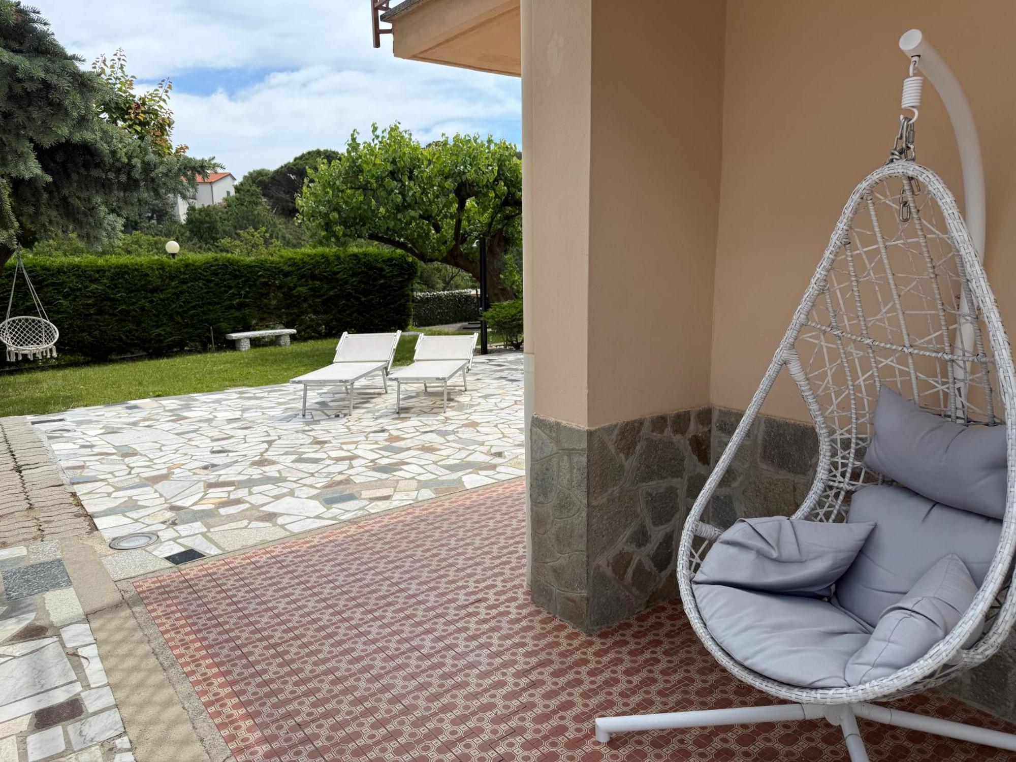 Casa Giardino Villa Spotorno Bagian luar foto